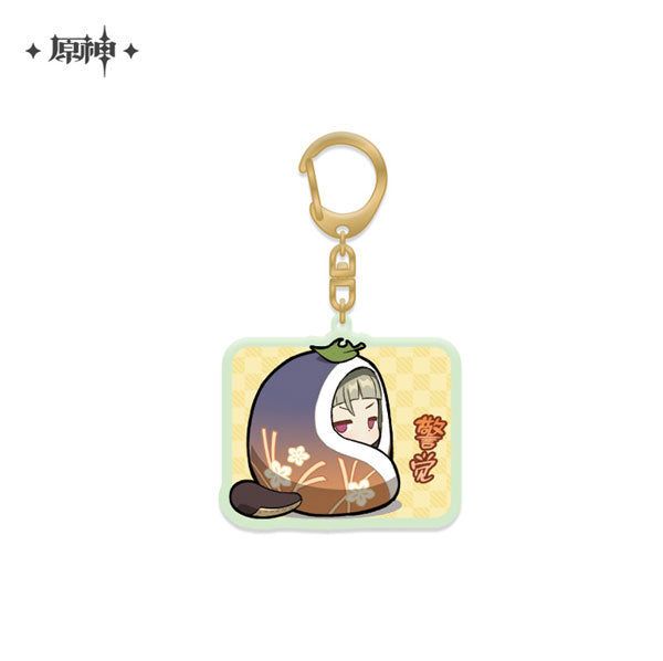 Genshin Impact Acrylic Keychain Emoji - Good Games
