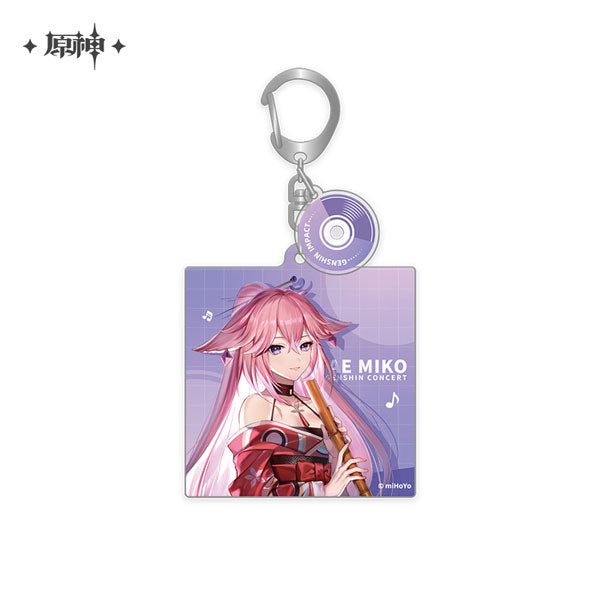 Genshin impact 2022 Concert Series Acrylic keychain - Yae Miko - Good Games