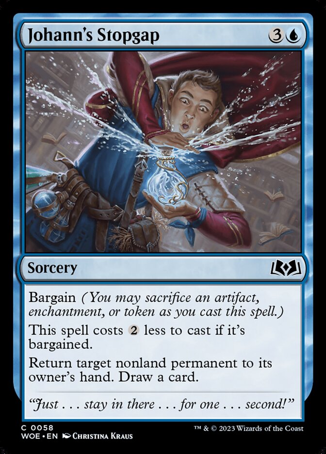Johann's Stopgap 58/276 (Wilds of Eldraine) 