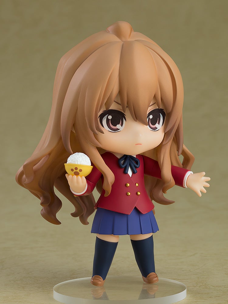 Nendoroid Taiga Aisaka Toradora figure with a bowl of rice