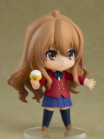 Nendoroid Taiga Aisaka Toradora figure with a bowl of rice