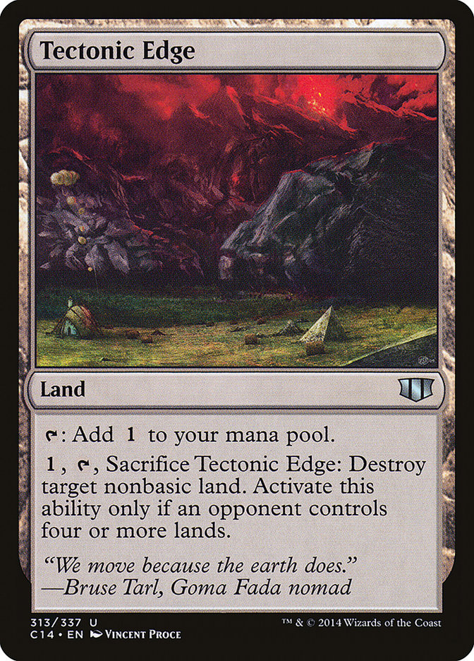Tectonic Edge 313/337 (Commander 2014) 