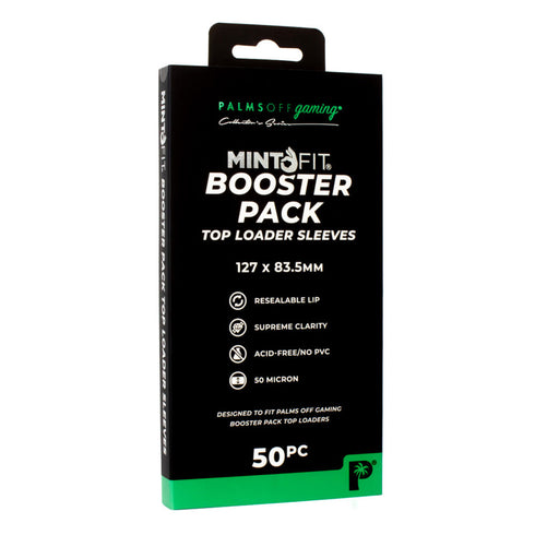 Mint Fit Booster Pack Top Loader Sleeves - Good Games