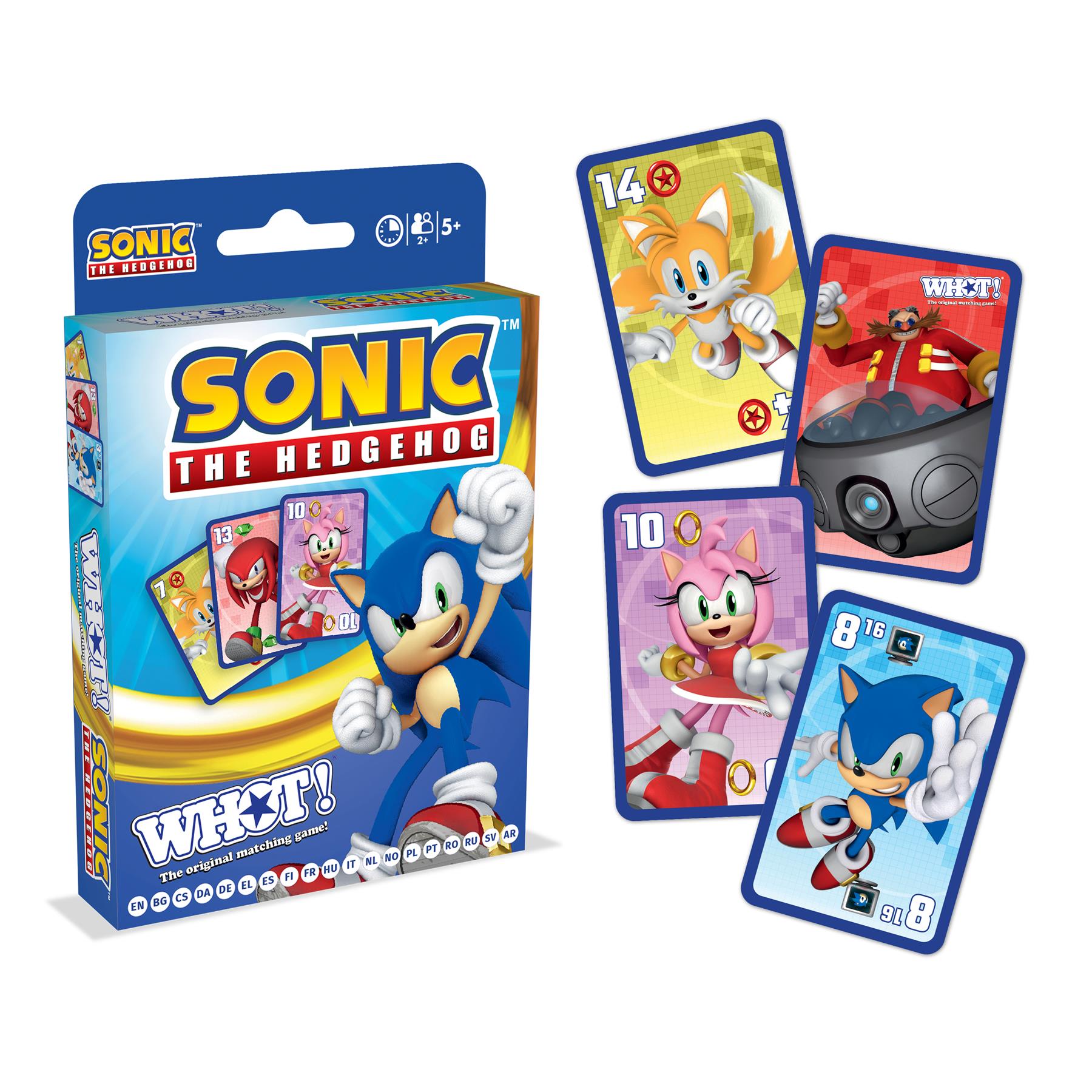 Winning Moves Sonic the Hedgehog WHOT! Card Game - Good Games