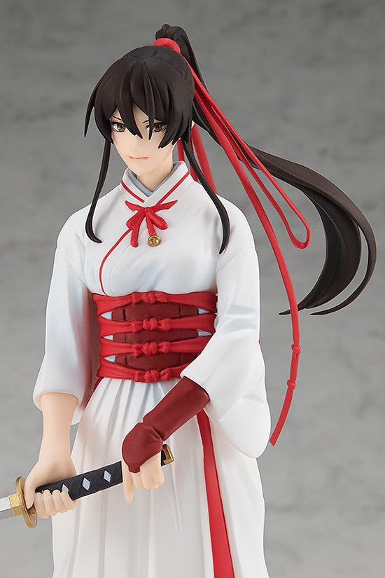 POP UP PARADE Hells Paradise Jigokuraku Yamada Asaemon Sagiri figure in white and red kimono holding a sword