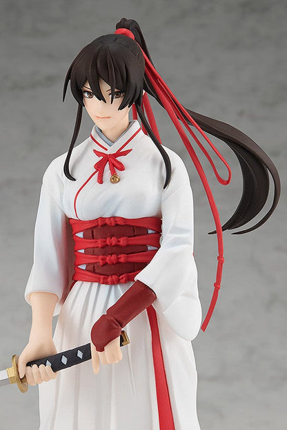 POP UP PARADE Hells Paradise Jigokuraku Yamada Asaemon Sagiri figure in white and red kimono holding a sword