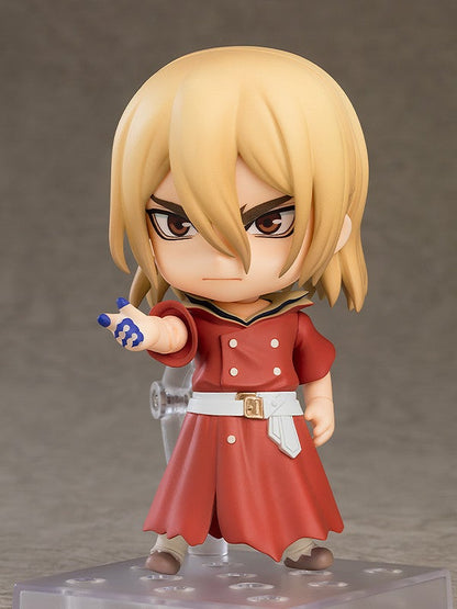 Rear view of Nendoroid Ryusui Nanami showing detailed hair and outfit