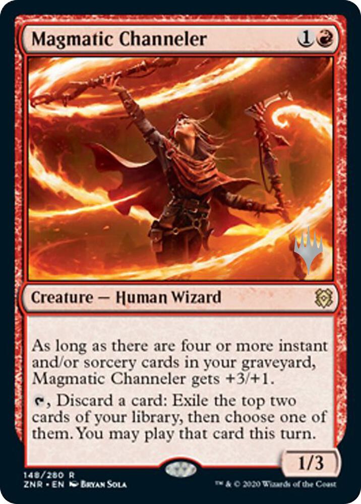 Magmatic Channeler 148 (Promo Pack: Zendikar Rising) 
