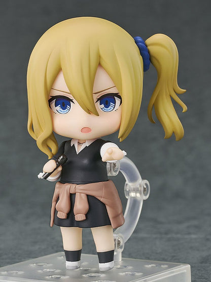 Nendoroid Ai Hayasaka in a seated pose with crossed arms