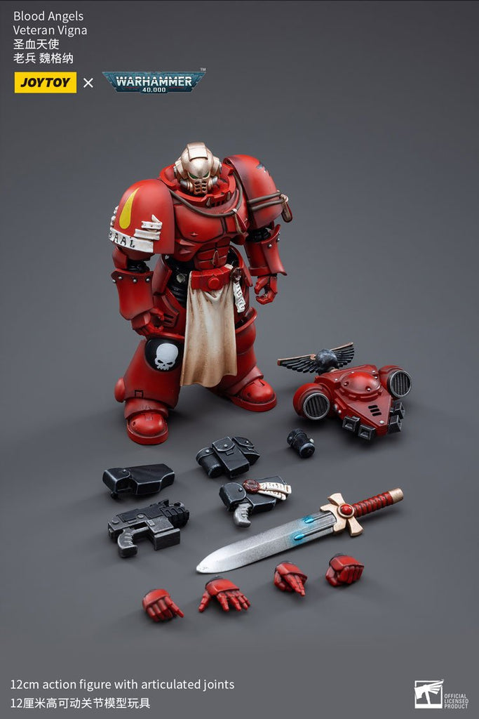 Warhammer Collectibles: 1/18 Scale Blood Angels Veteran Vigna