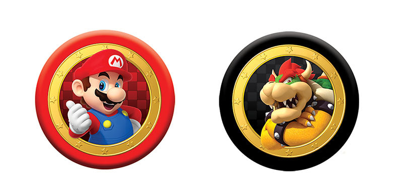 Super Mario vs Bowser game two pieces