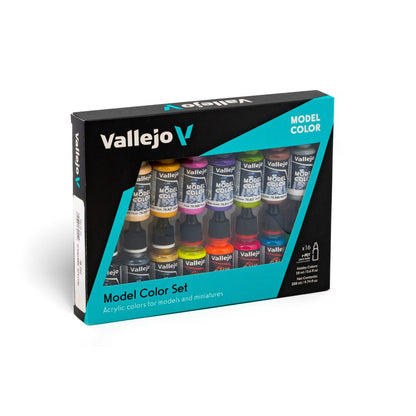 Vallejo Wargame Special Model Colour Paint Set 18ml - 16 Piece - Good Games