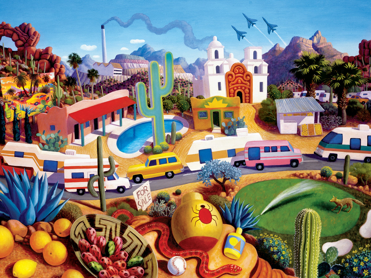 MasterPieces - The Land of AZ 550 Piece Jigsaw