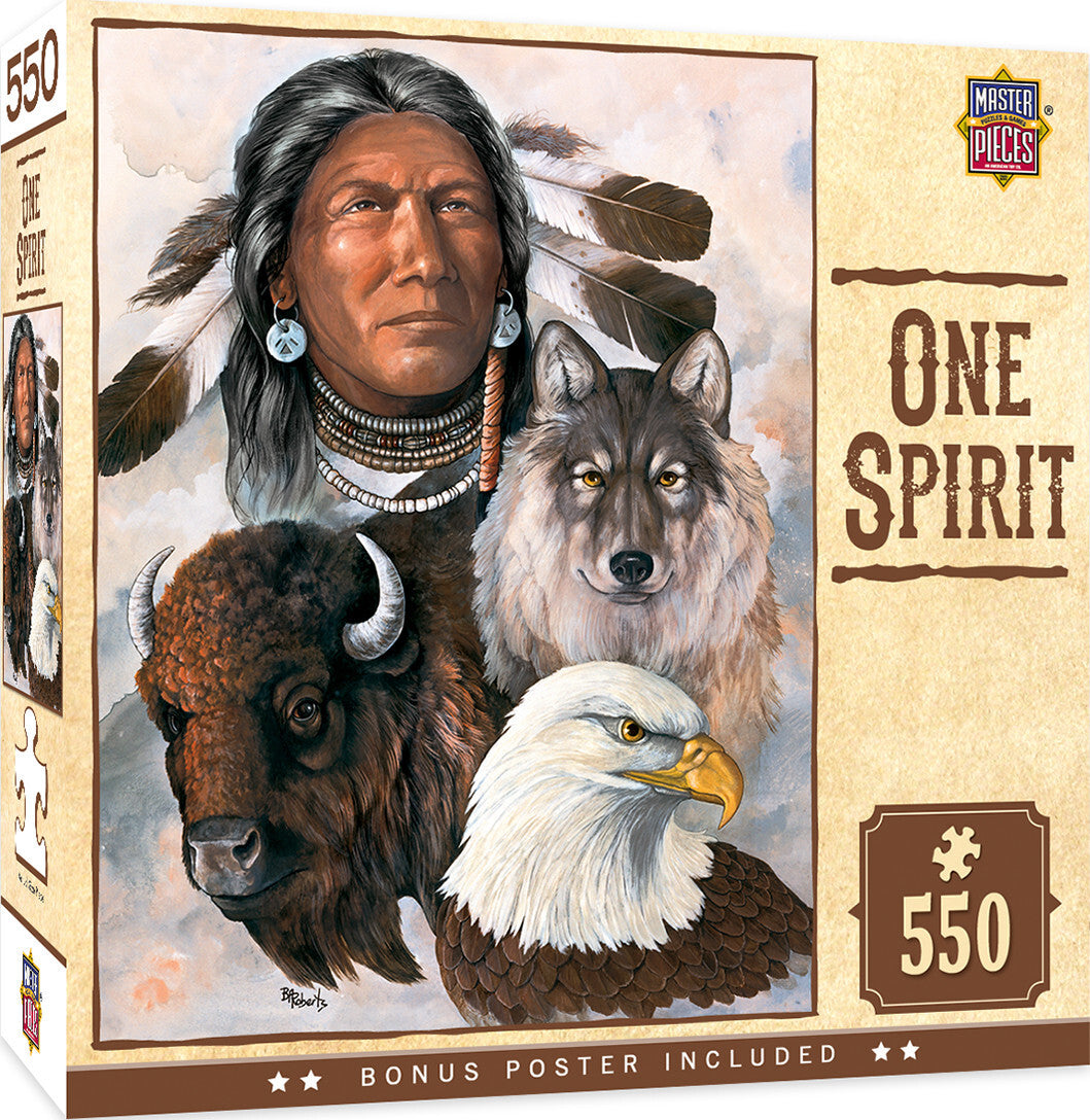 MasterPieces - One Spirit 550 Piece Jigsaw