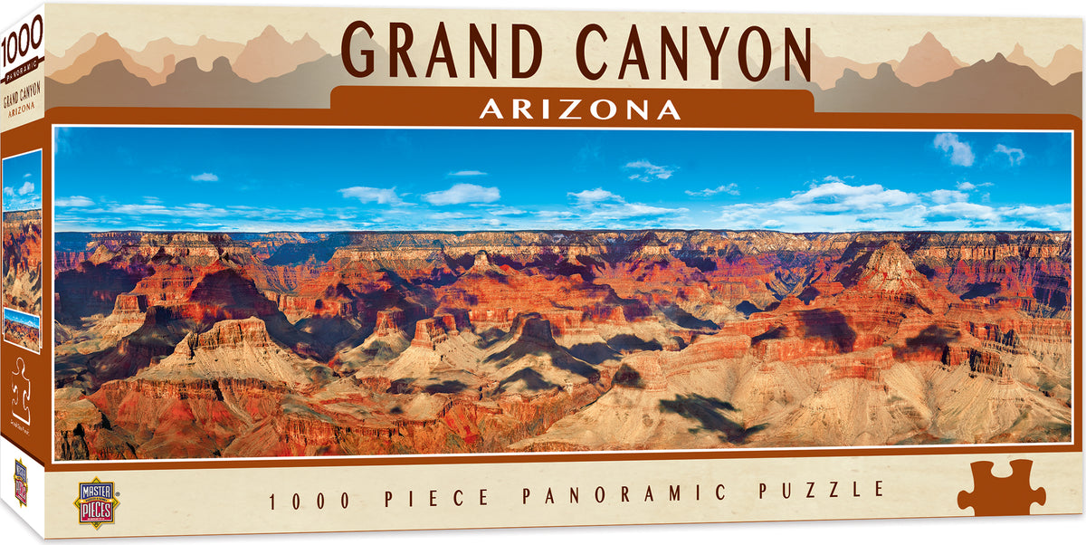 Masterpieces Grand Canyon City Arizona Panoramic - 1000 piece Jigsaw