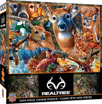 MasterPieces - Realtree Forest Beauties 1000 Piece Jigsaw - Good Games
