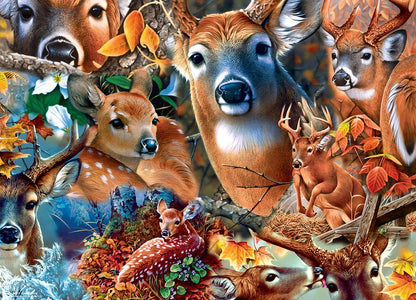 MasterPieces - Realtree Forest Beauties 1000 Piece Jigsaw - Good Games