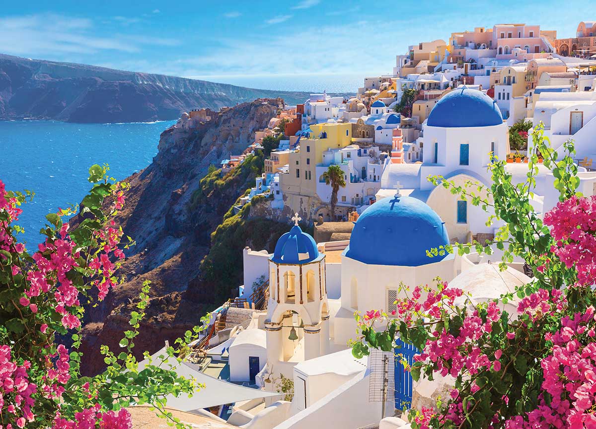 MasterPieces - Shutter Speed Santorini Spring 1000 Piece Jigsaw - Good Games
