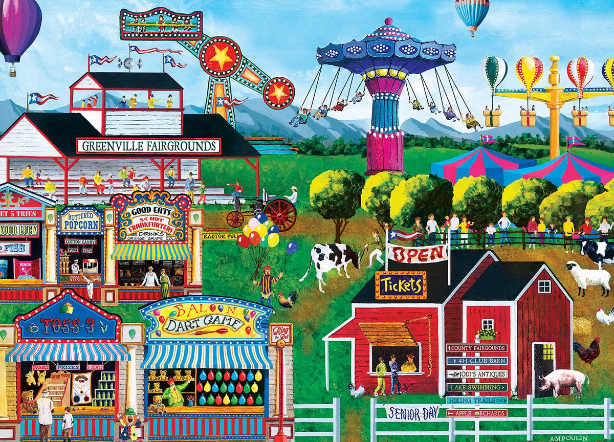 MasterPieces - Am Poulin Alls Fair 1000 Piece Jigsaw