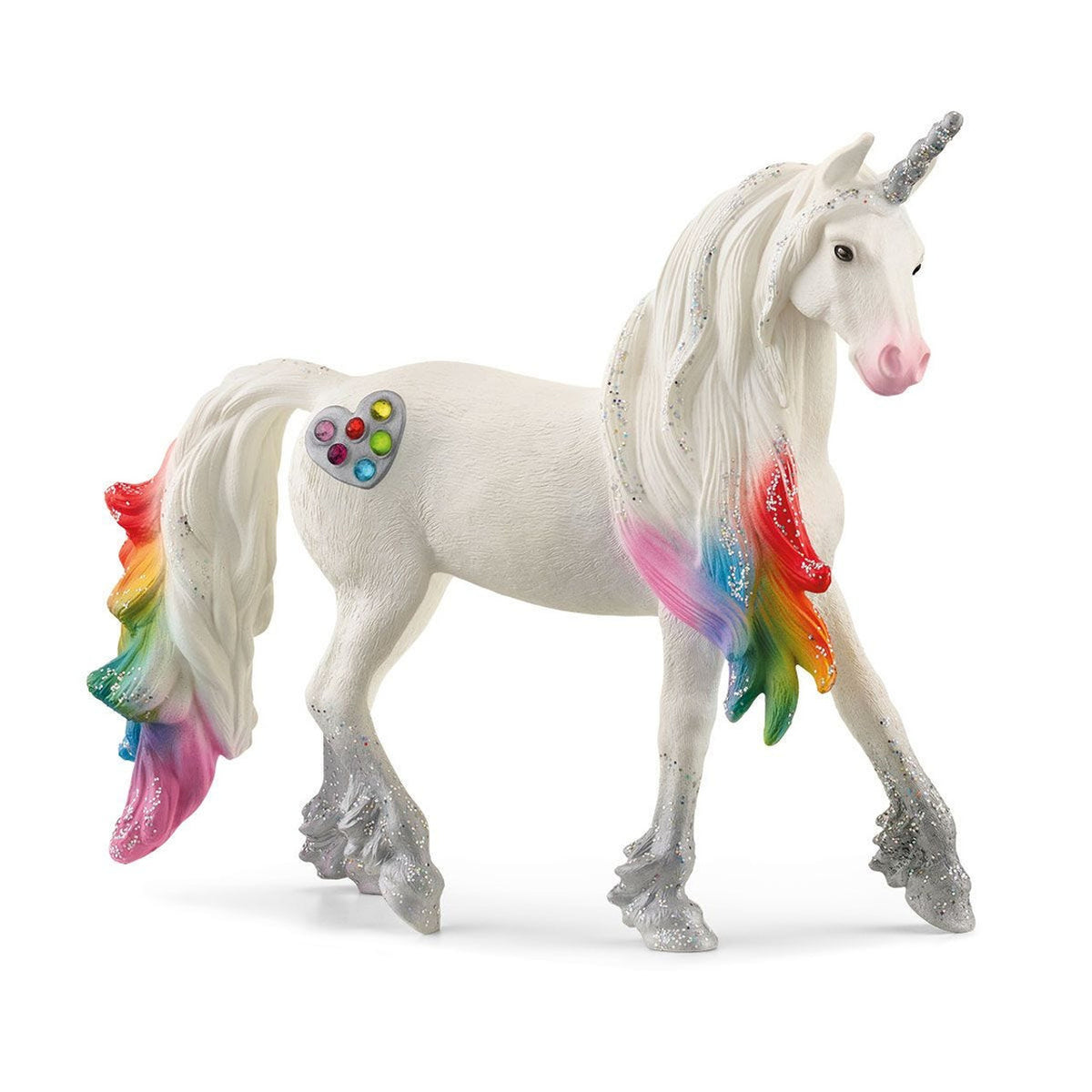 Schleich - Rainbow Love Unicorn Stallion - Good Games