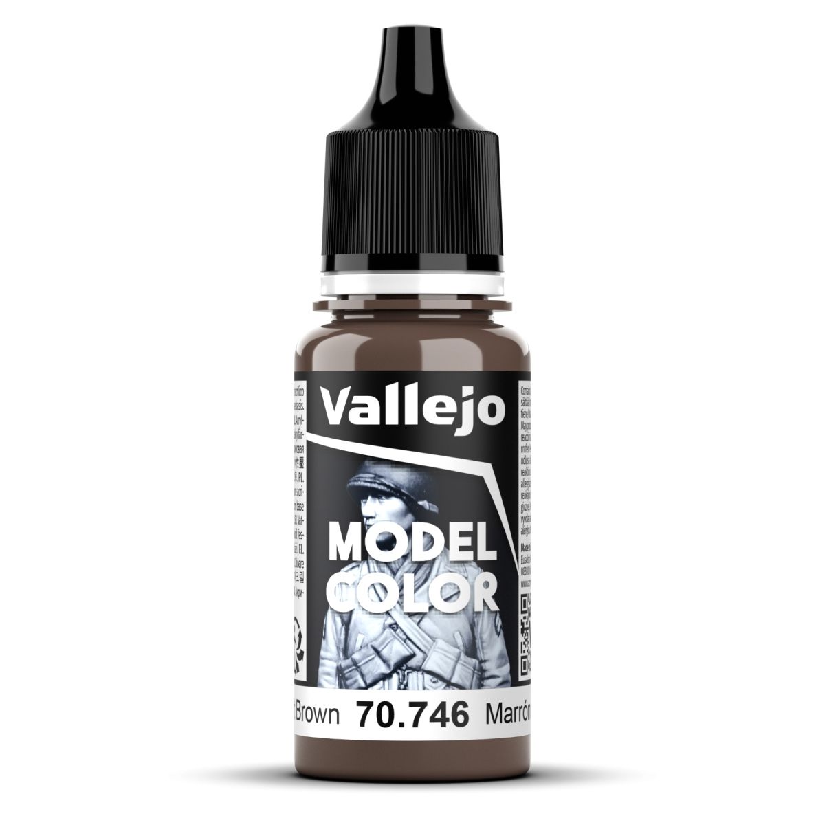Vallejo Model Colour - Chestnut Brown 18ml