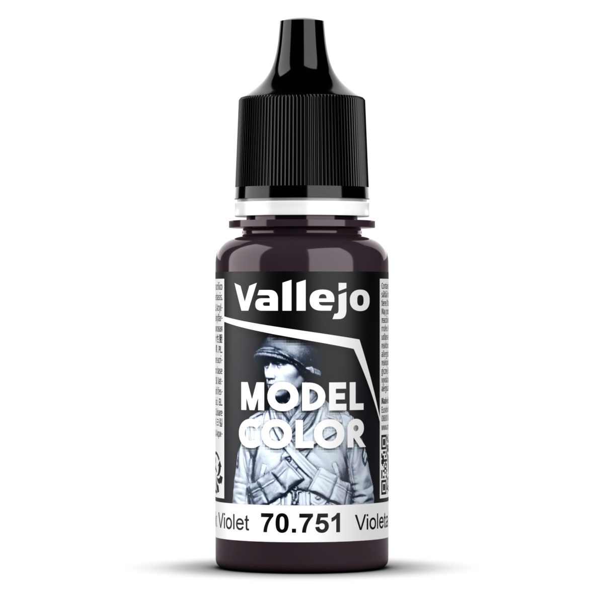 Vallejo Model Colour - Black Violet 18ml - Good Games
