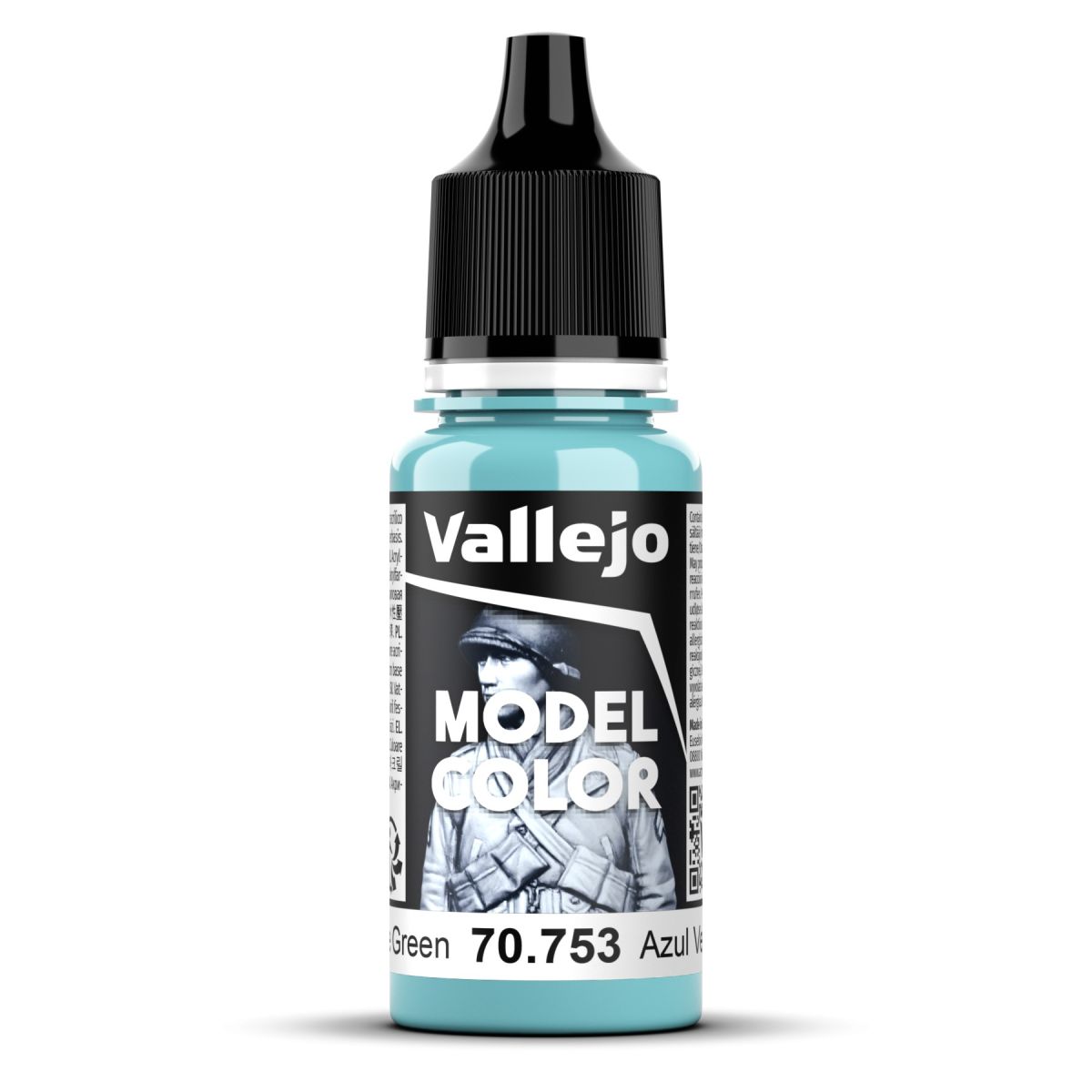 Vallejo Model Colour - Light Blue Green 18ml - Good Games