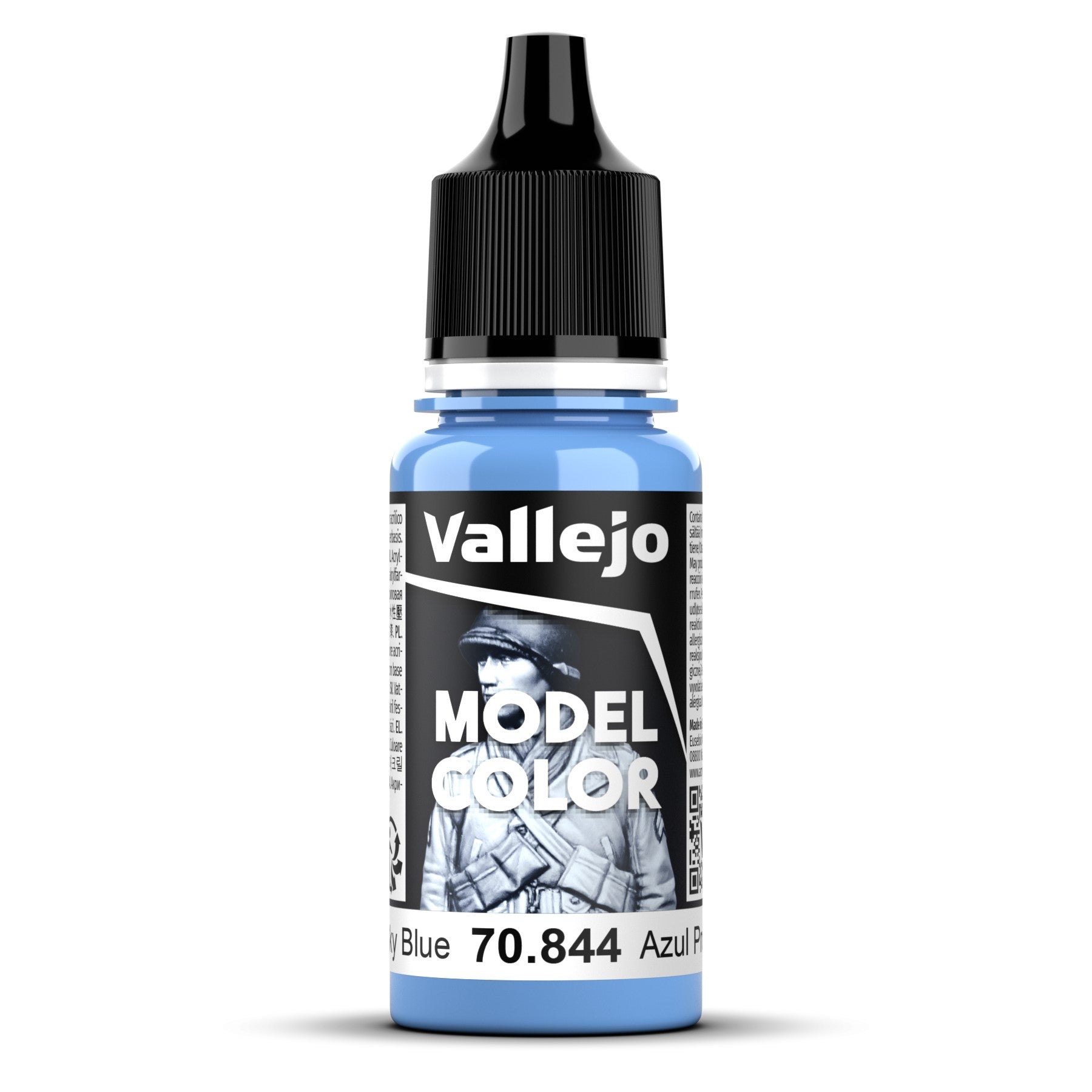 Vallejo Model Colour - Deep Sky Blue 18ml Acrylic Paint (AV70844) - Good Games