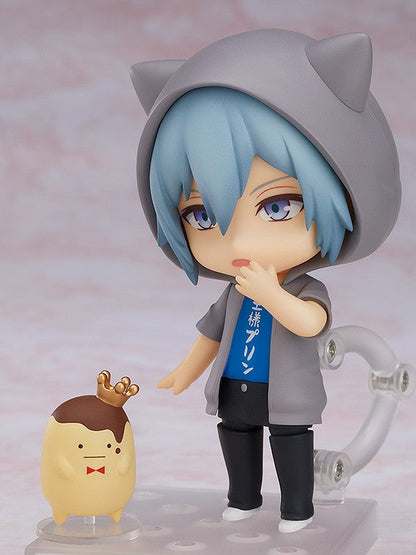 Tamaki Yotsuba holding headphones with cool expression
