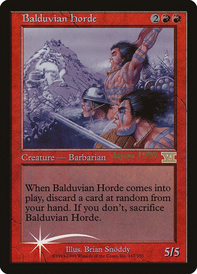 Balduvian Horde 1/350 (Unique and Miscellaneous Promos)  - Foil