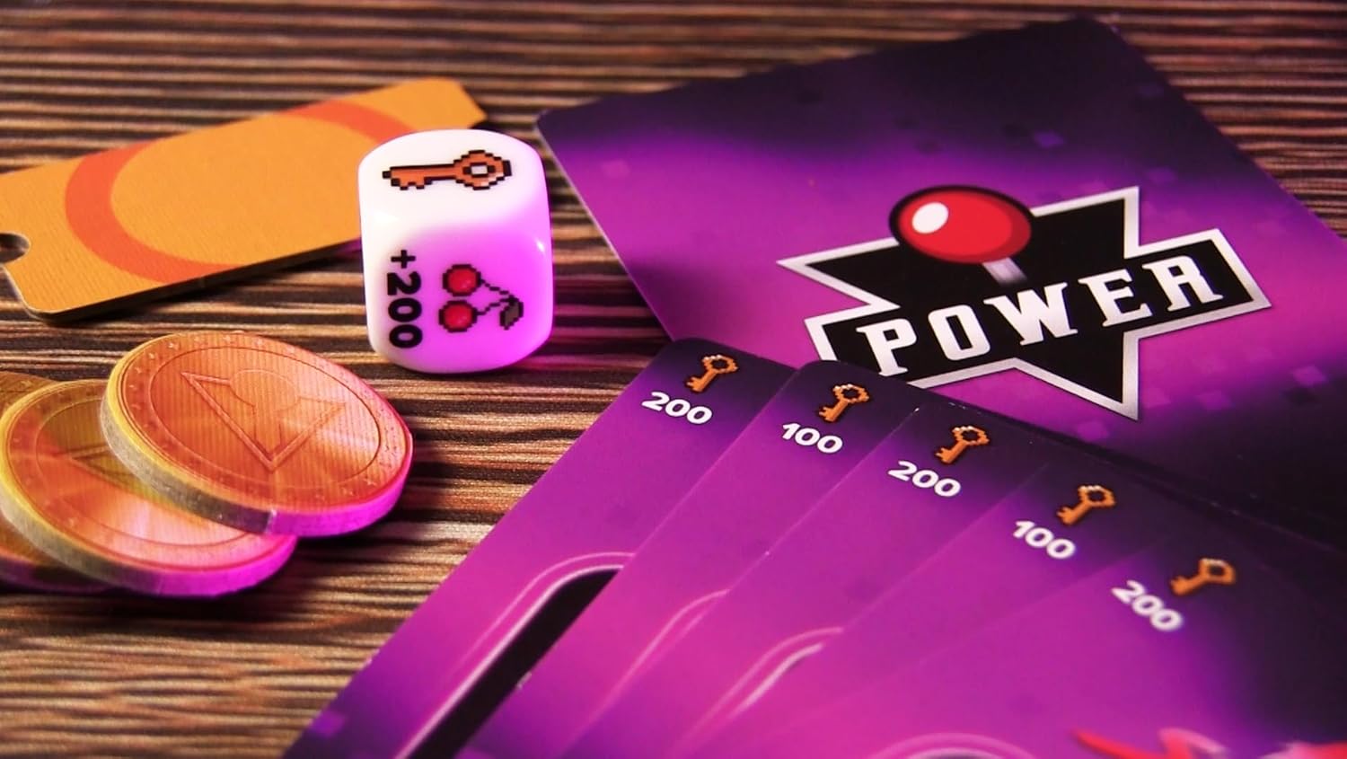 Character cards laid out from Joystick Heroes