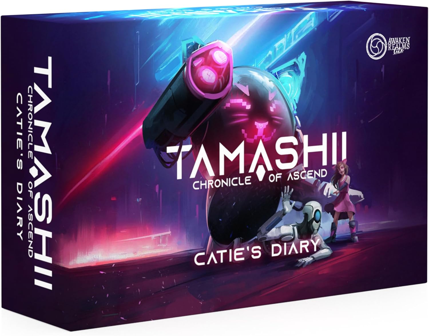 Tamashii Catie's Diary Expansion box front with miniatures