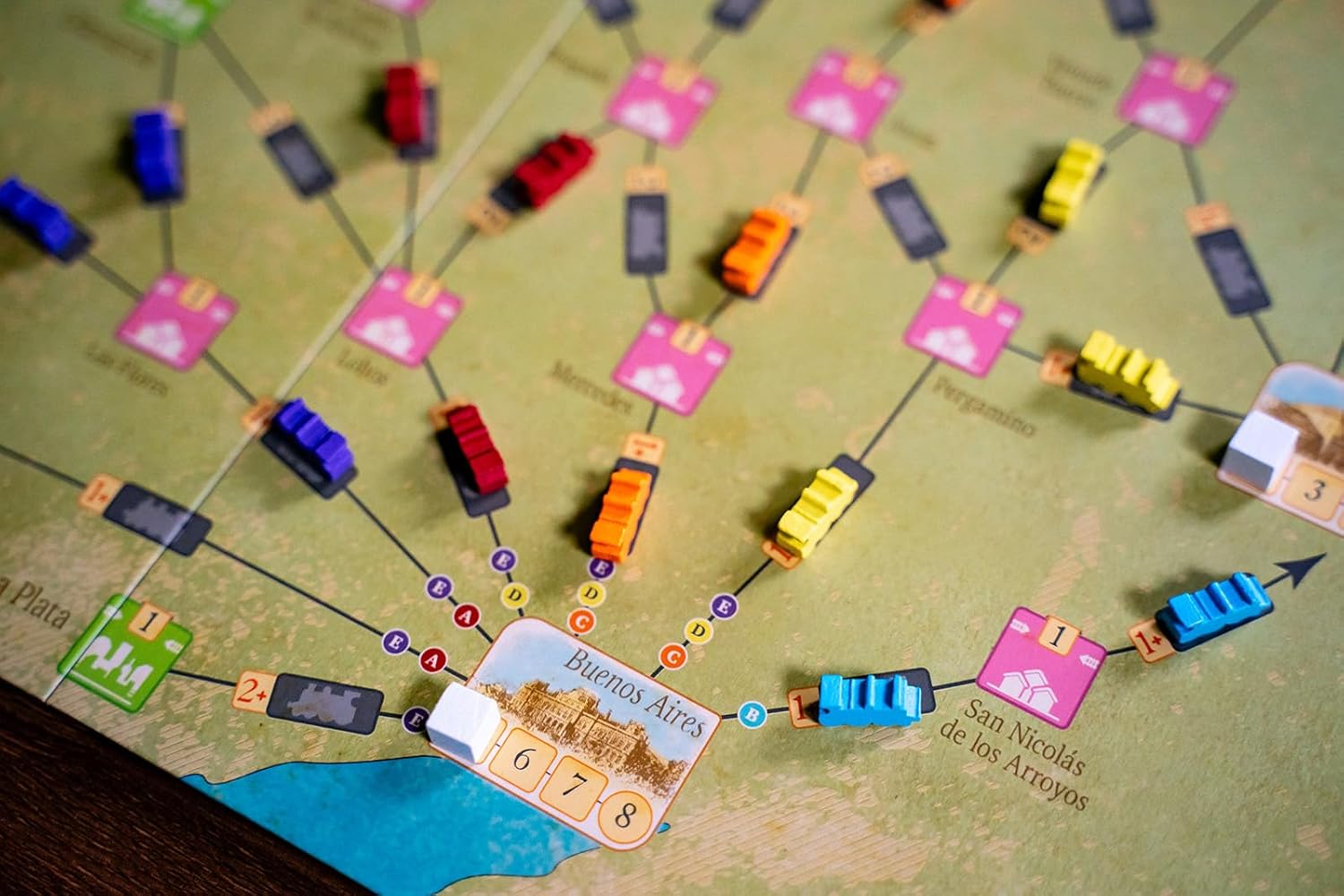 Age of Rail: South Africa - Expansion Maps: Allegheny and La Pampa - Good Games