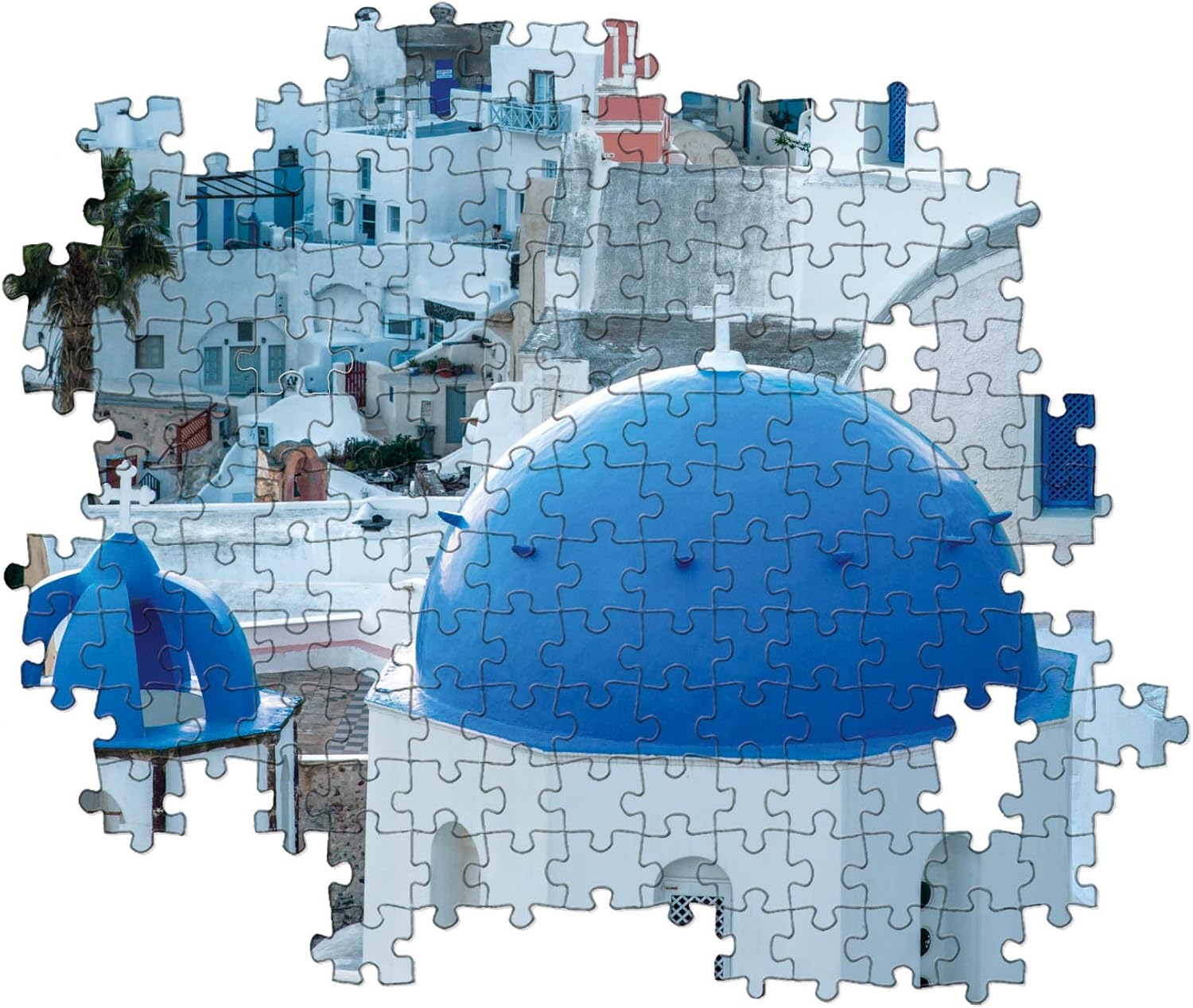 Clementoni - Santorini 1000 Piece Jigsaw (Sq Box) - Good Games