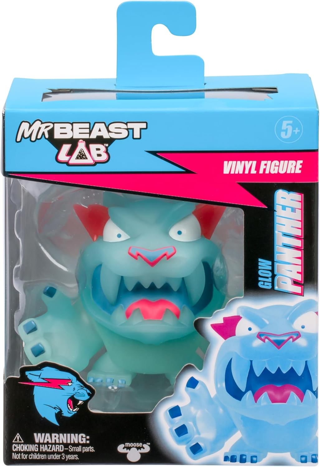 MrBeast Lab Vinyl Figure - Glow Panther - Good Games