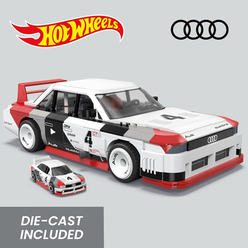 Mega Blocks Hot Wheels Collector Audi 90 Quattro IMSA GTO - Good Games
