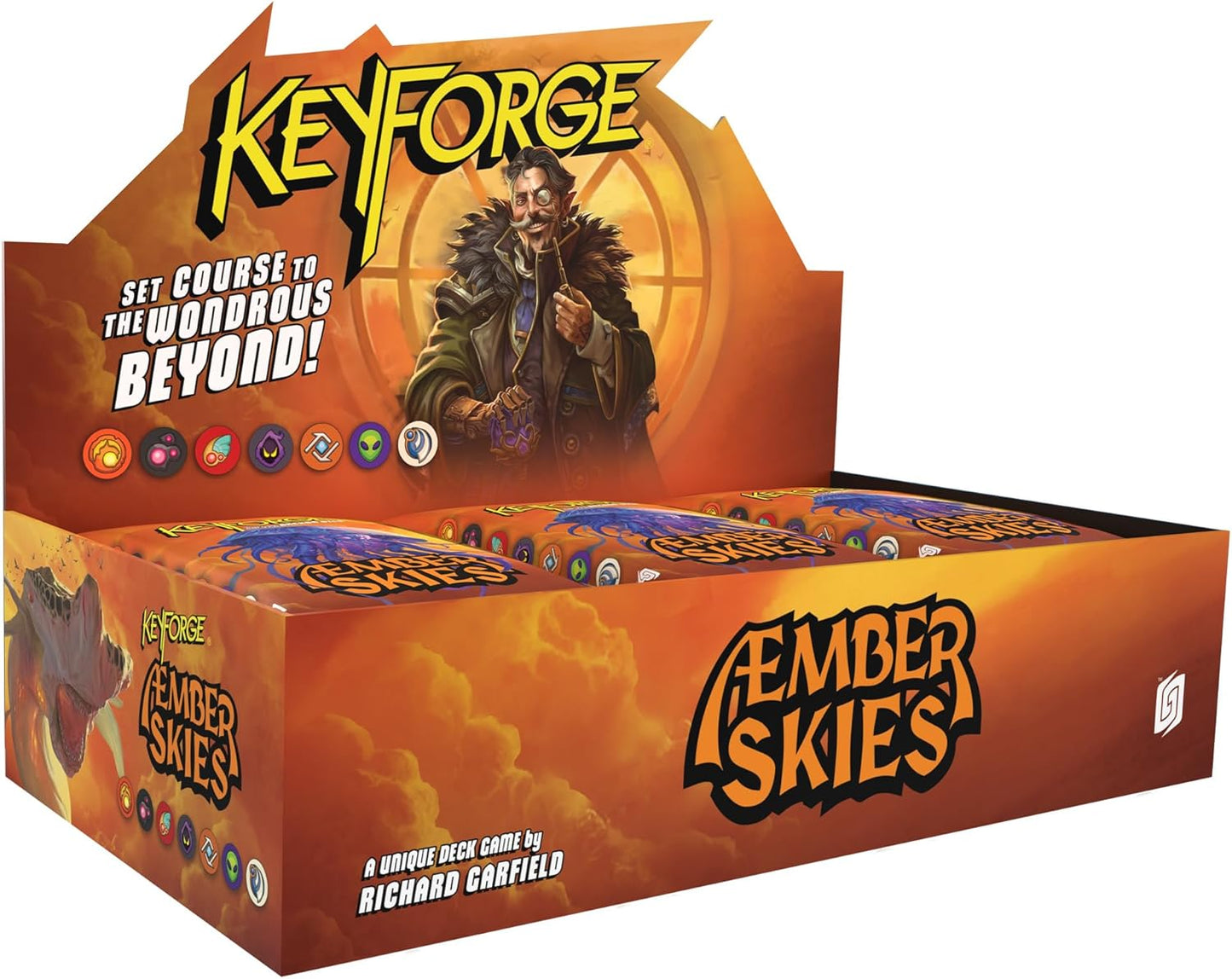 KeyForge - Aember Skies Archon Deck Display 12-Pack - Good Games