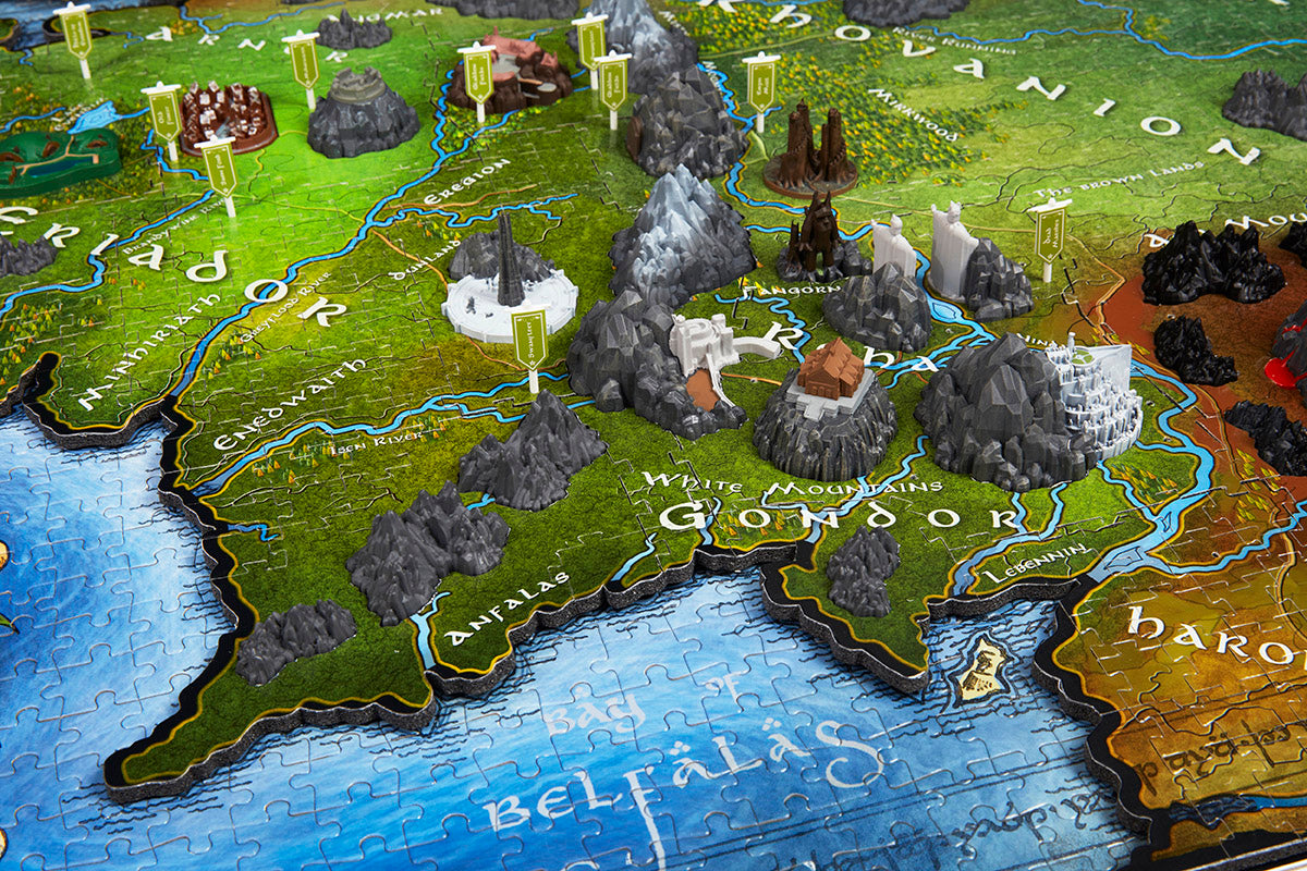 Clementoni - Lord of The Rings - 4D Puzzle