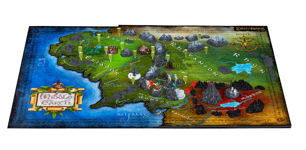 Clementoni - Lord of The Rings - 4D Puzzle