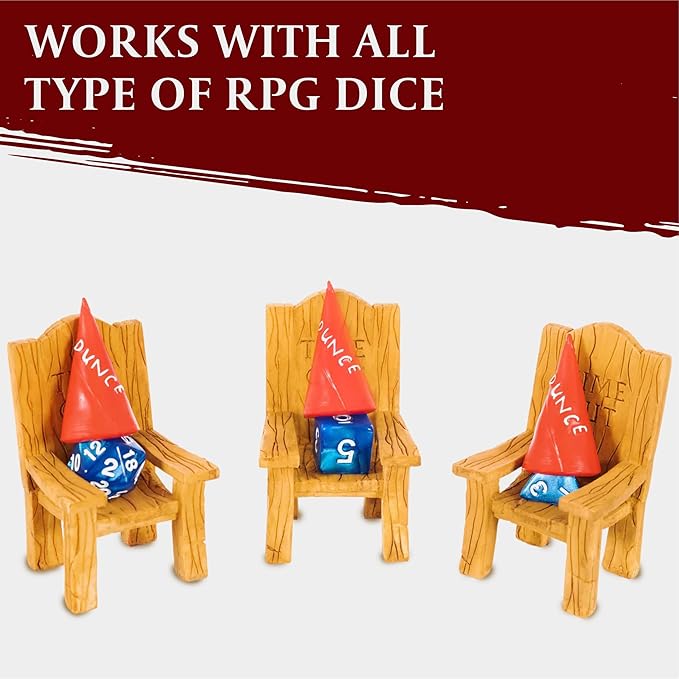 Dice Jail Chair &amp; Dunce Hat - Good Games