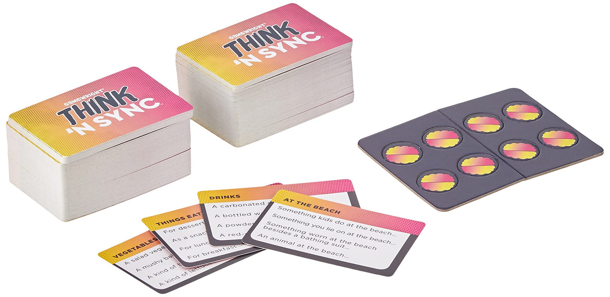 Think n Sync Card Game - New Version