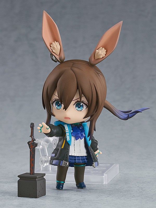 Amiya figure using green medical skill effect part