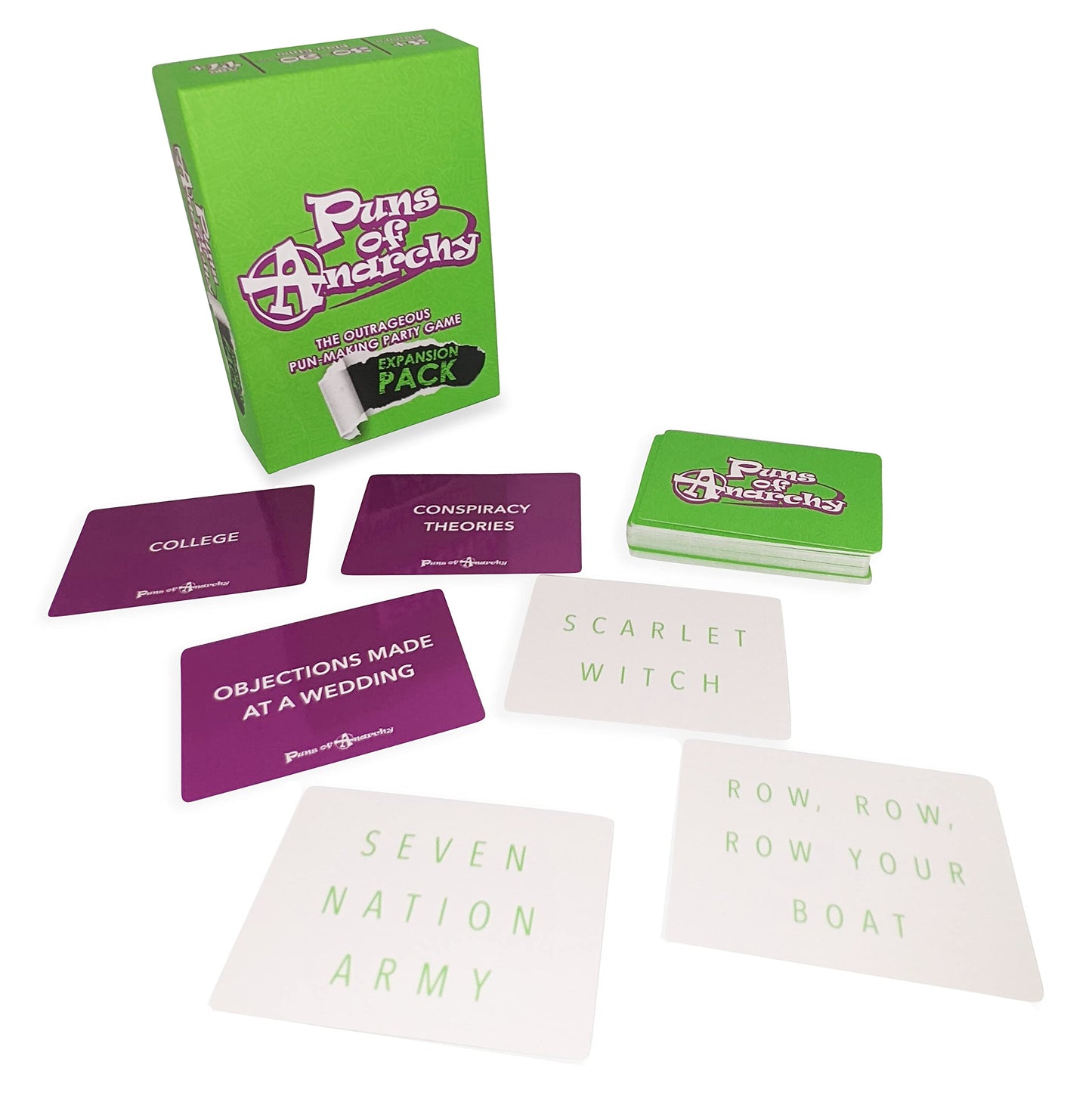 Puns of Anarchy: Card Game - Expansion Pack - Good Games