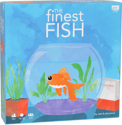 The Finest Fish board game box front cover