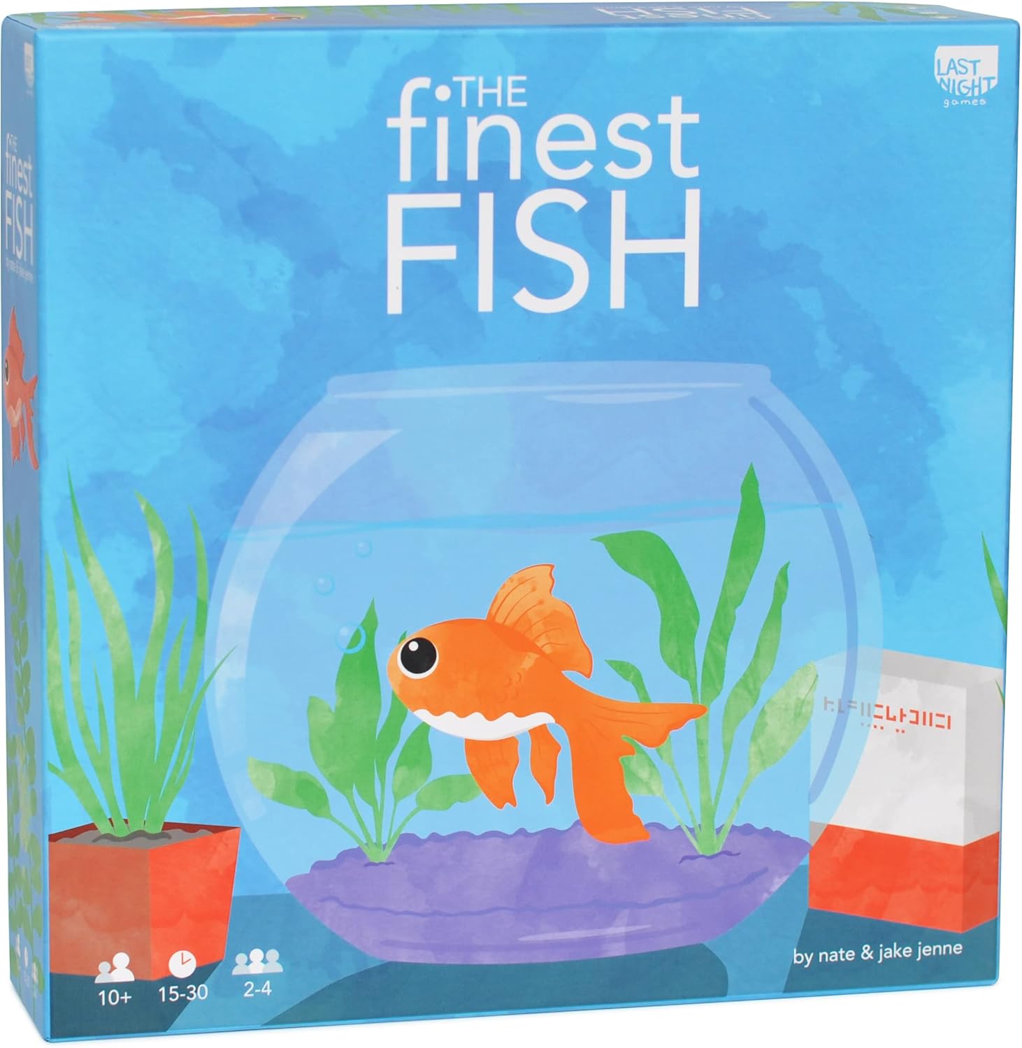 The Finest Fish board game box front cover