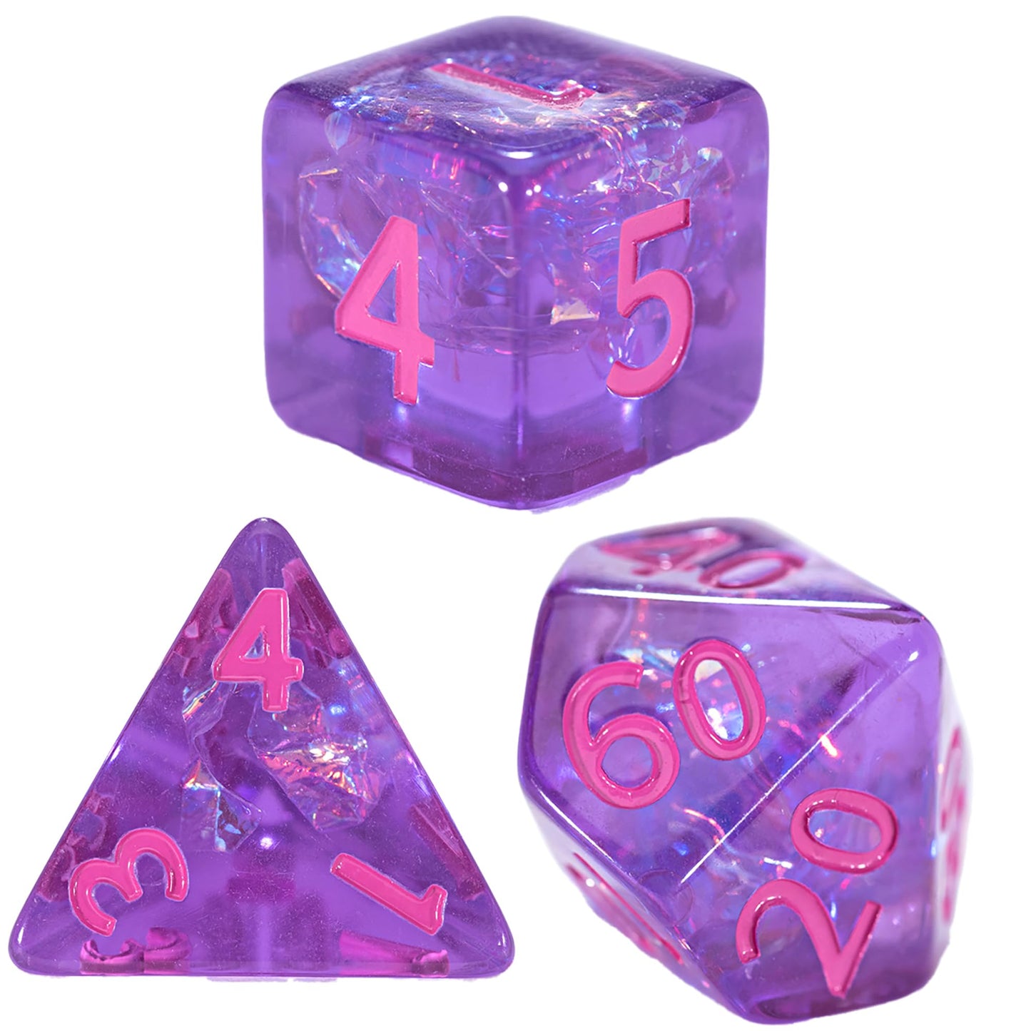 Gate Keeper Games - Rock Candy Inclusion RPG Dice Set - Good Games