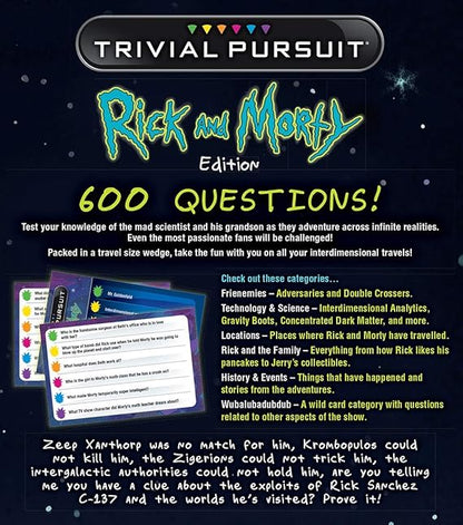 Trivial Pursuit: Rick and Morty Bitesize - Good Games