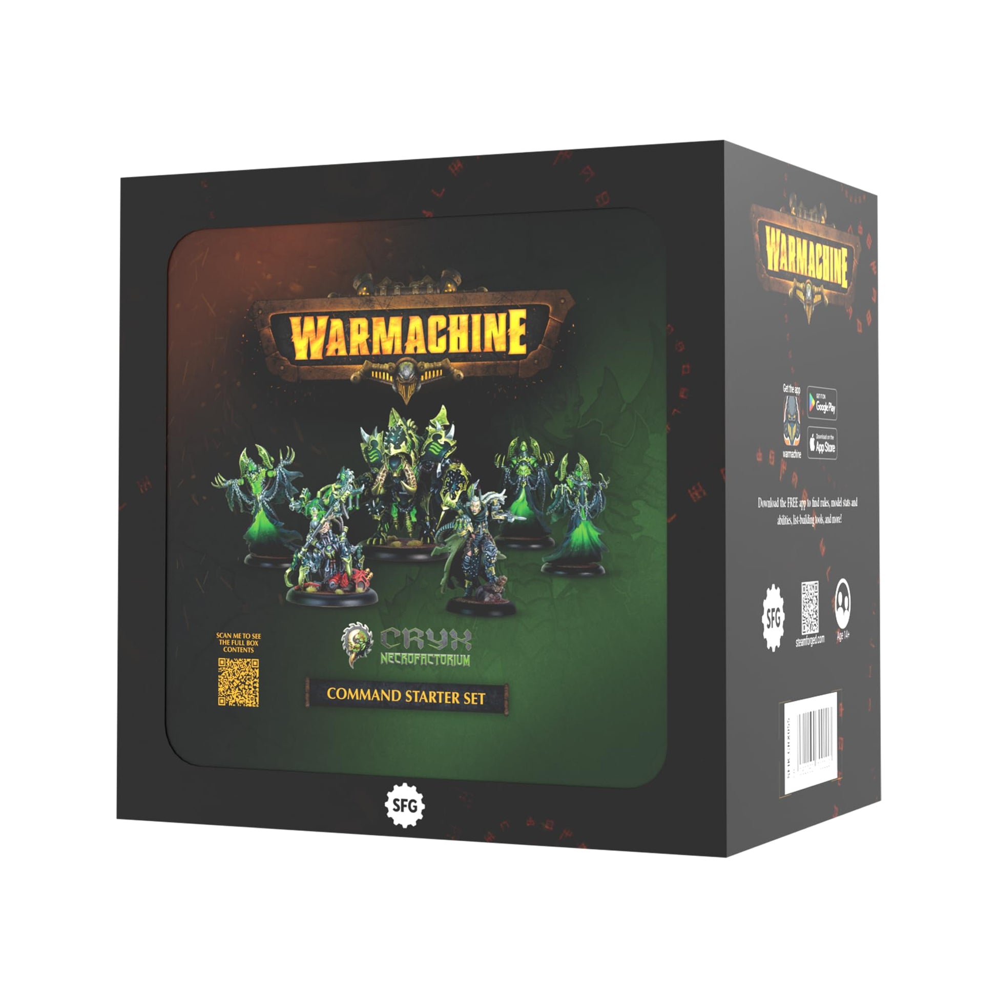 Steamforged Games Warmachine: Cryx Necrofactorium Command Starter Miniatures (SFIK-CRX055) - Good Games