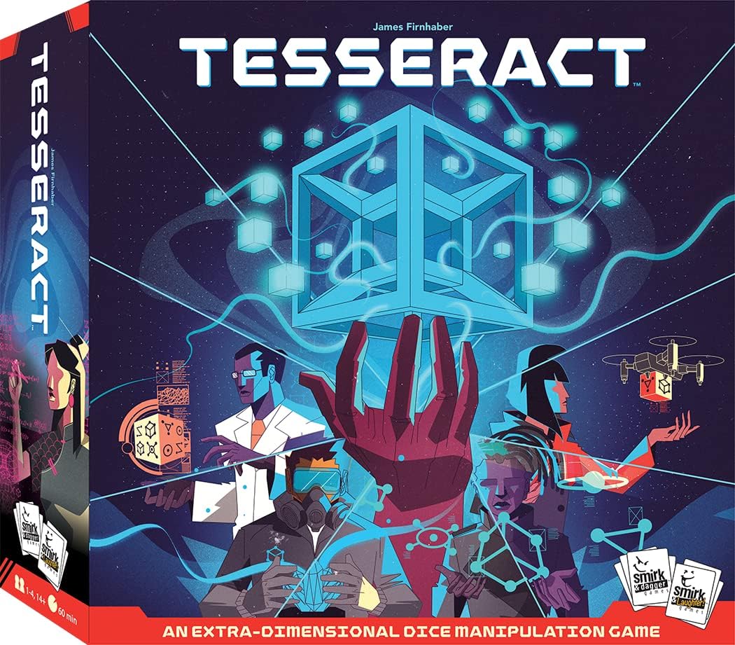 Tesseract board game front box cover