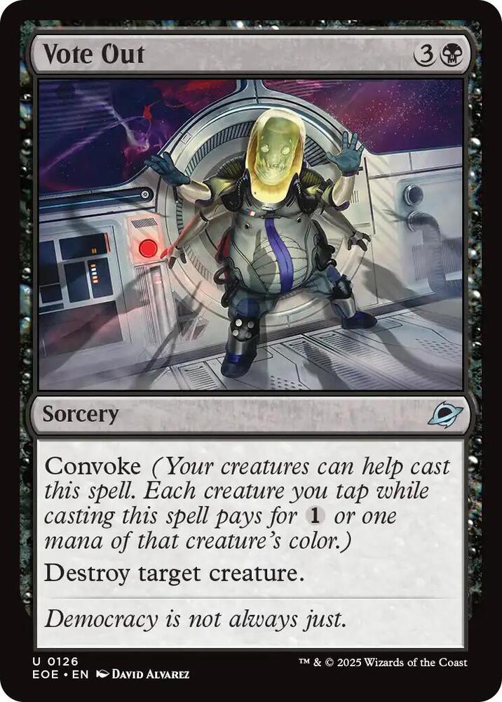 Vote Out 126/276 (Edge of Eternities)  - Foil